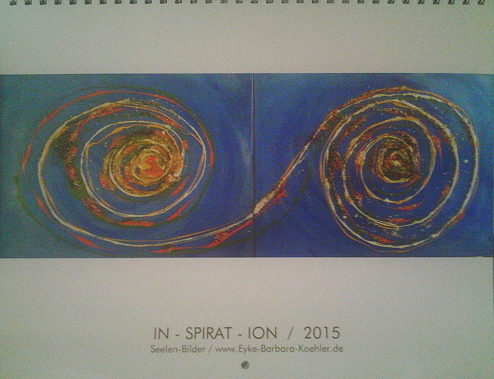 Wand-Kalender "IN-SPIRAT-ION" 2015